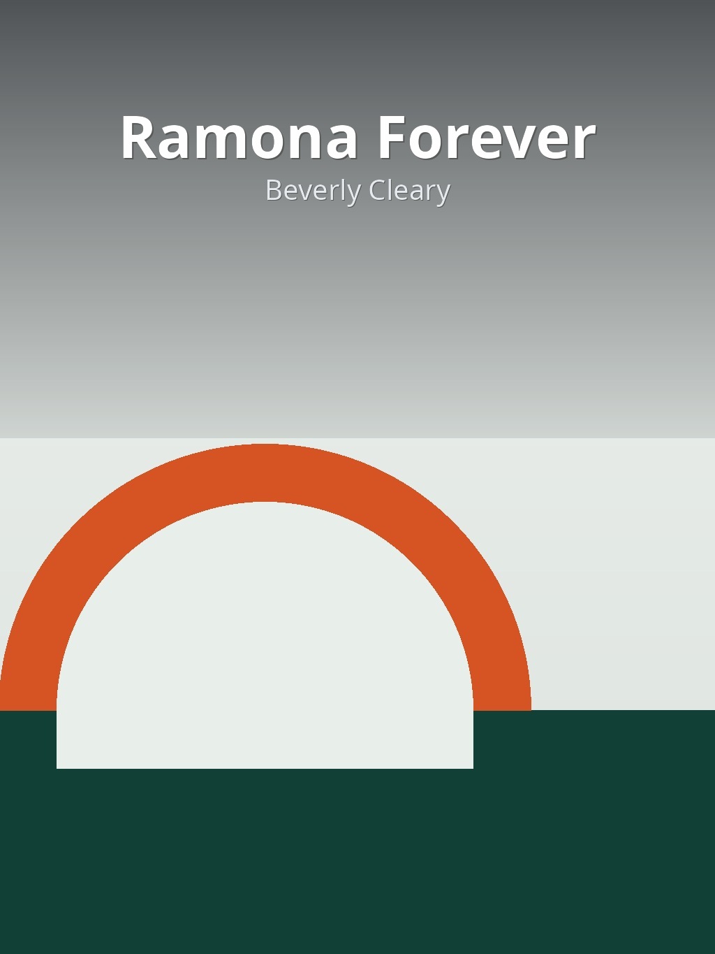 Ramona Forever by Beverly Cleary book cover