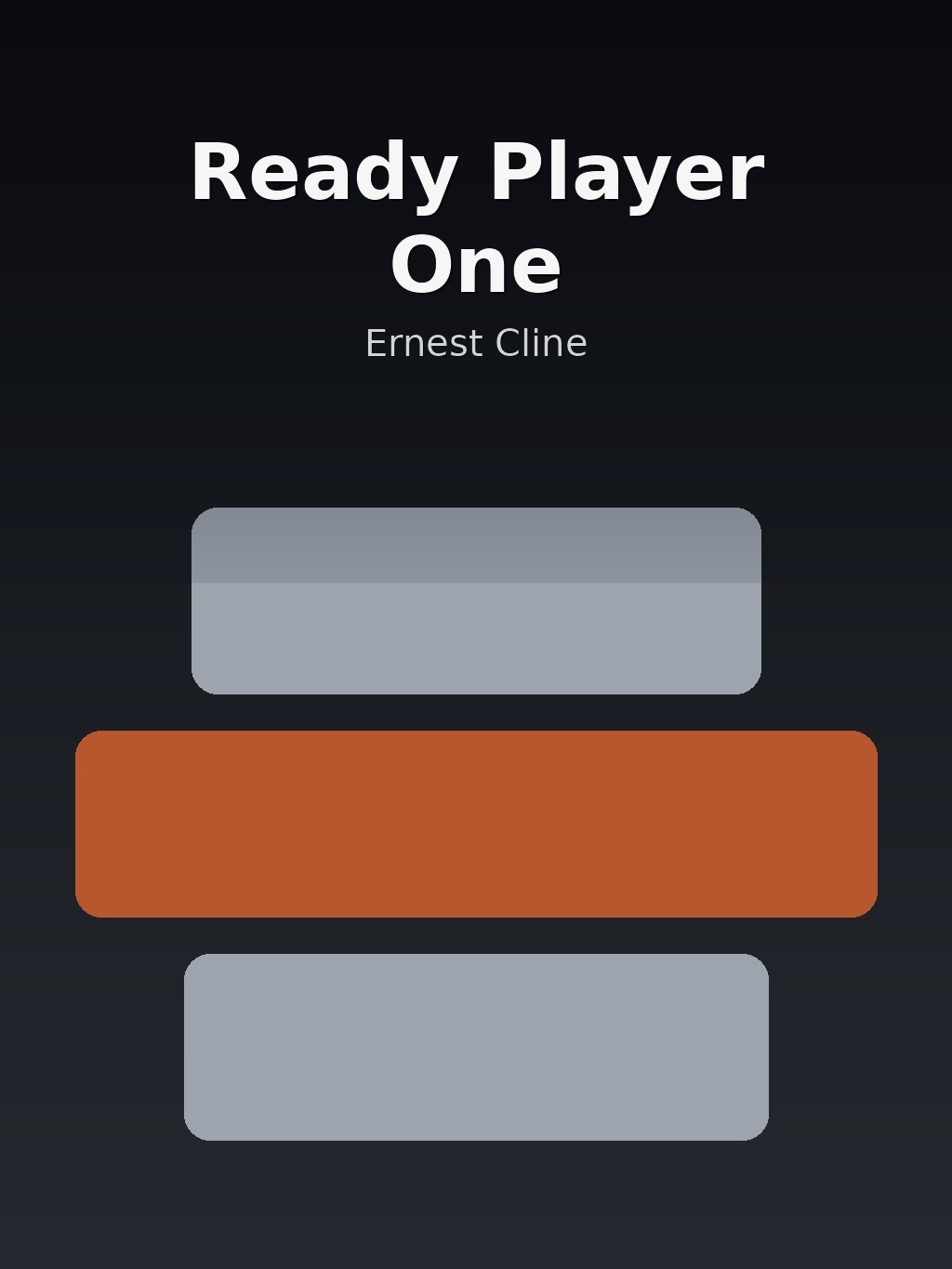 Ready Player One by Ernest Cline book cover