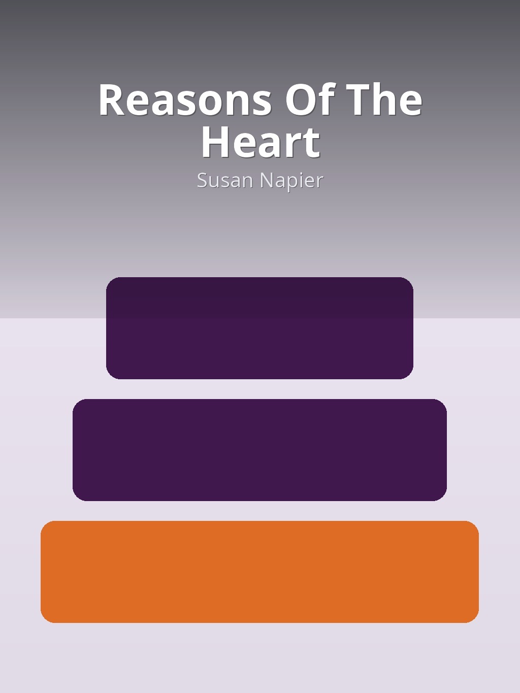 Reasons Of The Heart by Susan Napier book cover