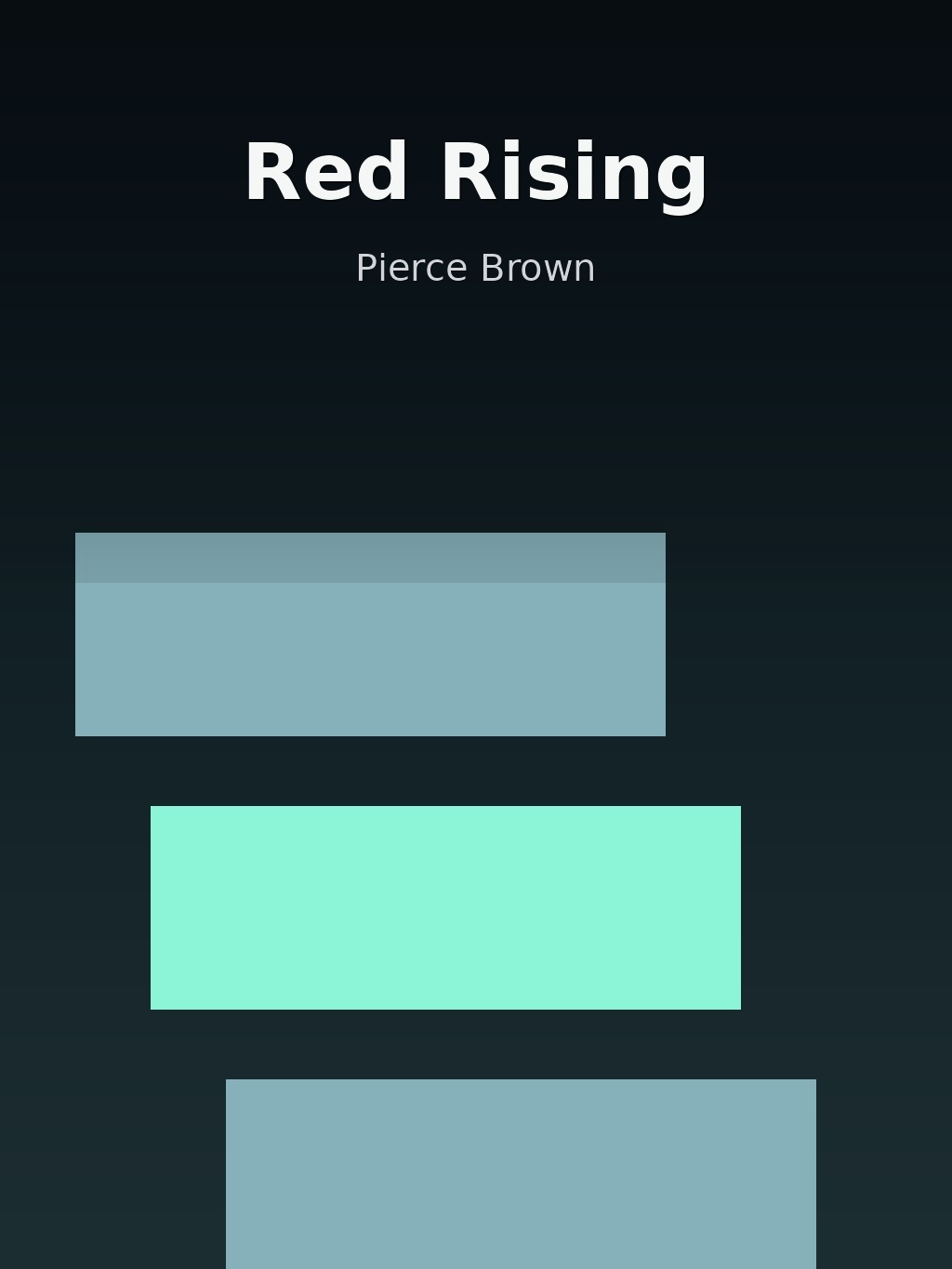 Red Rising by Pierce Brown book cover