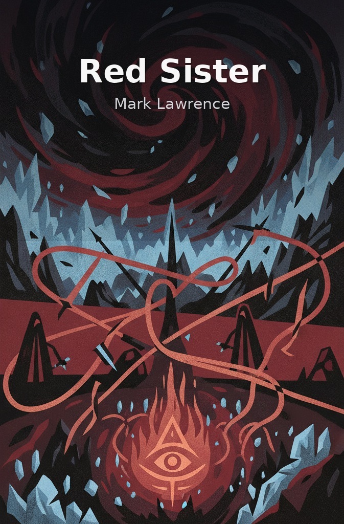 Red Sister by Mark Lawrence book cover