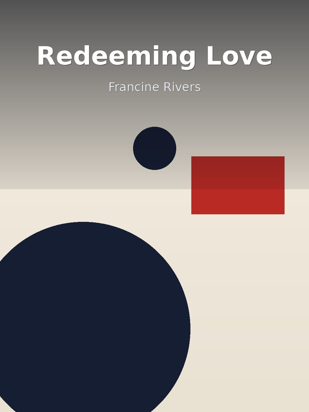 Redeeming Love by Francine Rivers book cover