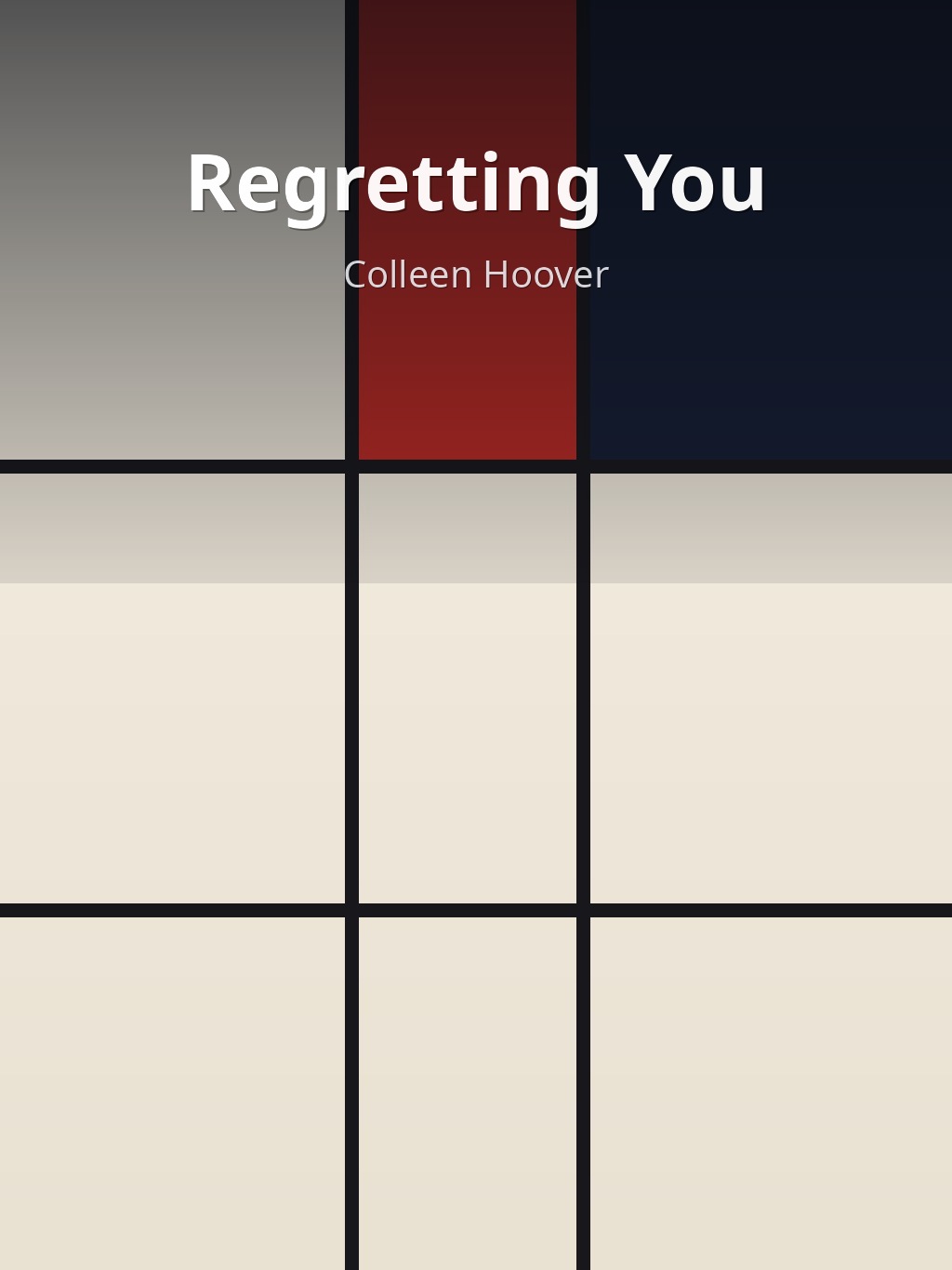 Regretting You by Colleen Hoover book cover
