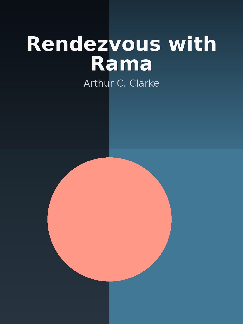 Rendezvous with Rama by Arthur C. Clarke book cover