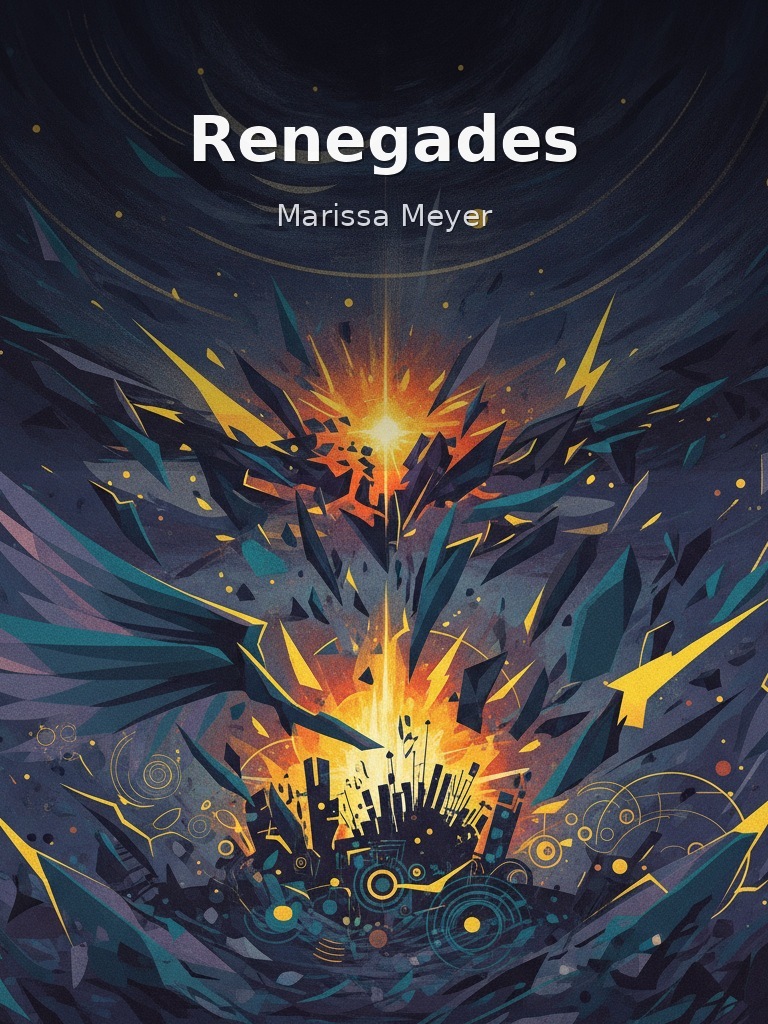 Renegades by Marissa Meyer book cover