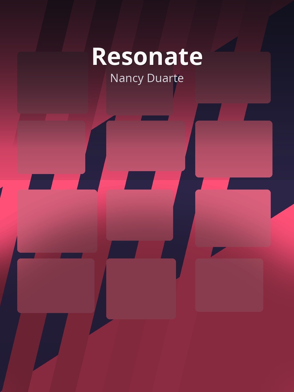 Resonate by Nancy Duarte book cover