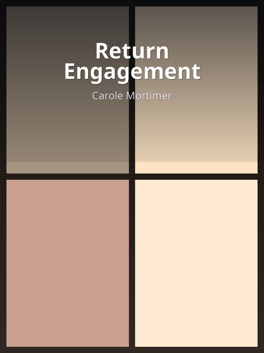 Return Engagement by Carole Mortimer book cover