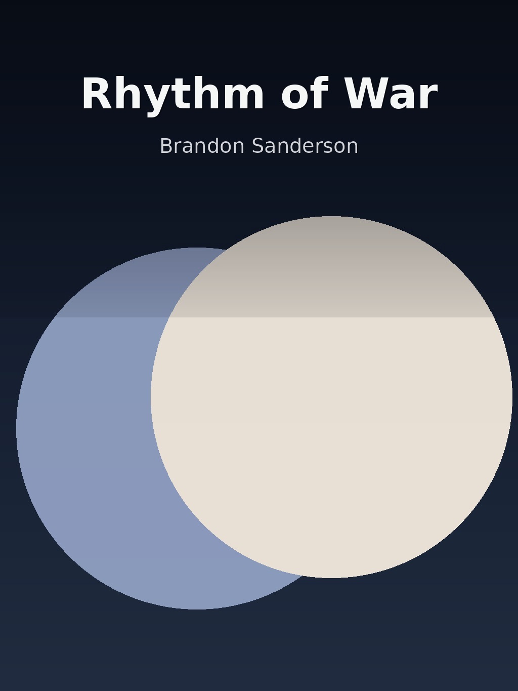Rhythm of War by Brandon Sanderson book cover
