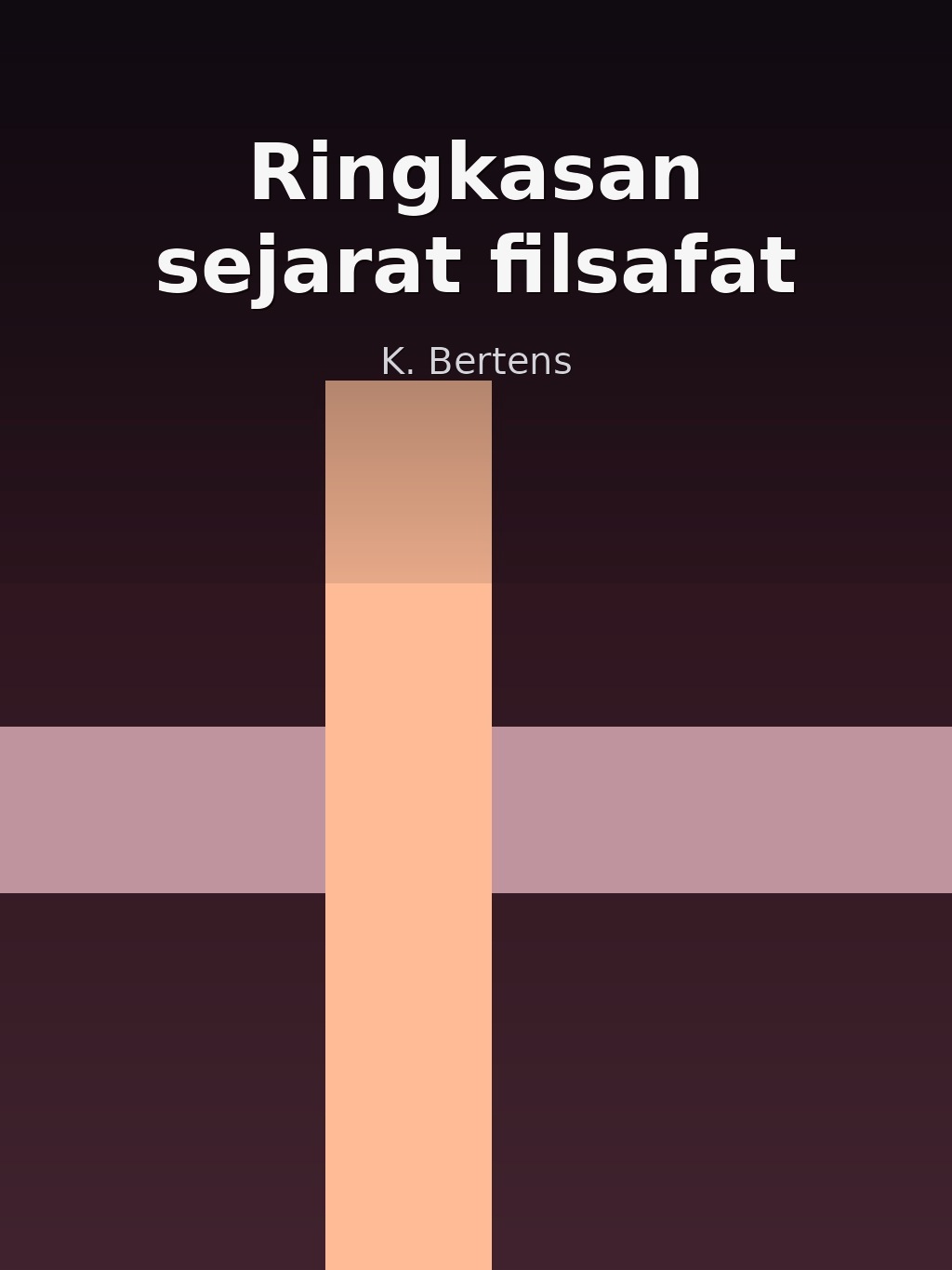 Ringkasan sejarat filsafat by K. Bertens book cover