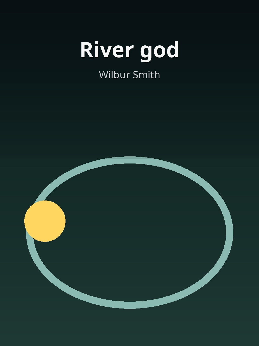 River god by Wilbur Smith book cover