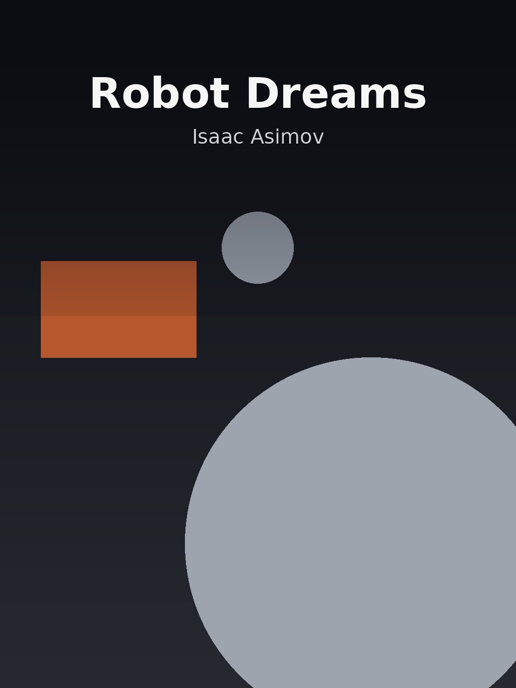 Robot Dreams by Isaac Asimov book cover