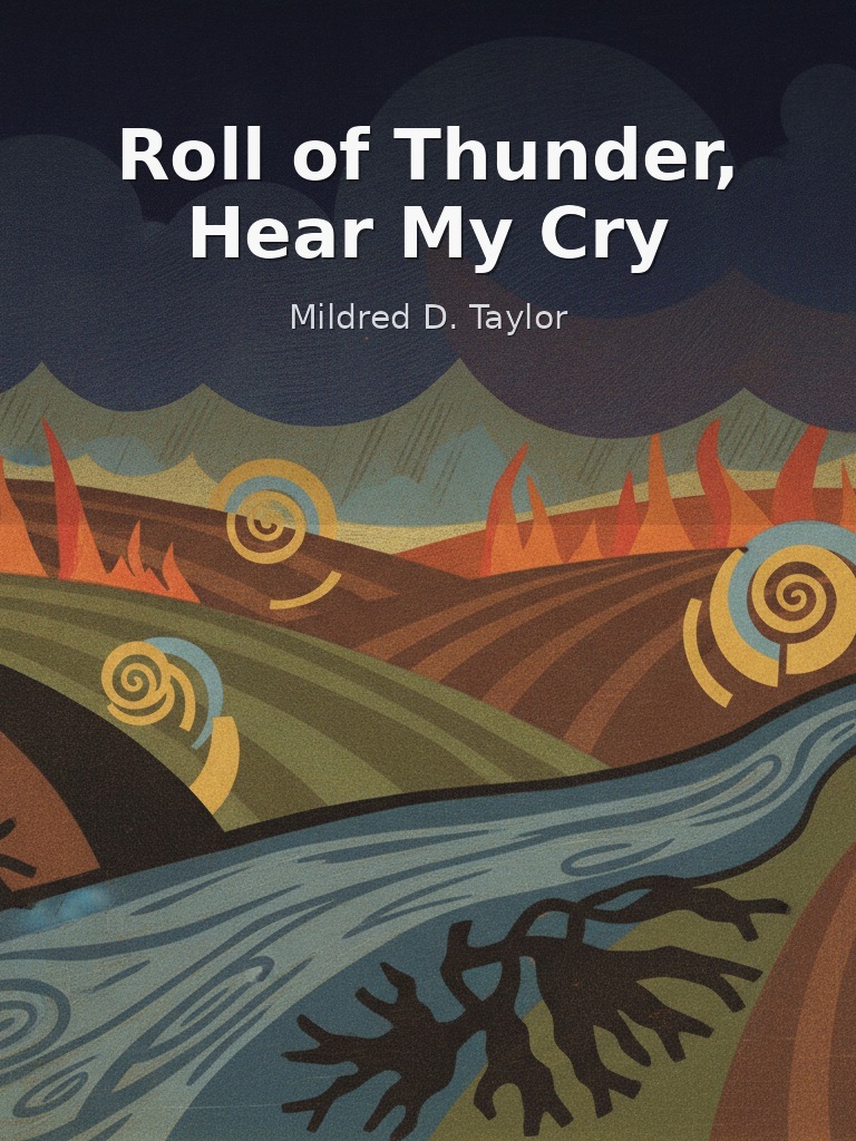Roll of Thunder, Hear My Cry by Mildred D. Taylor book cover