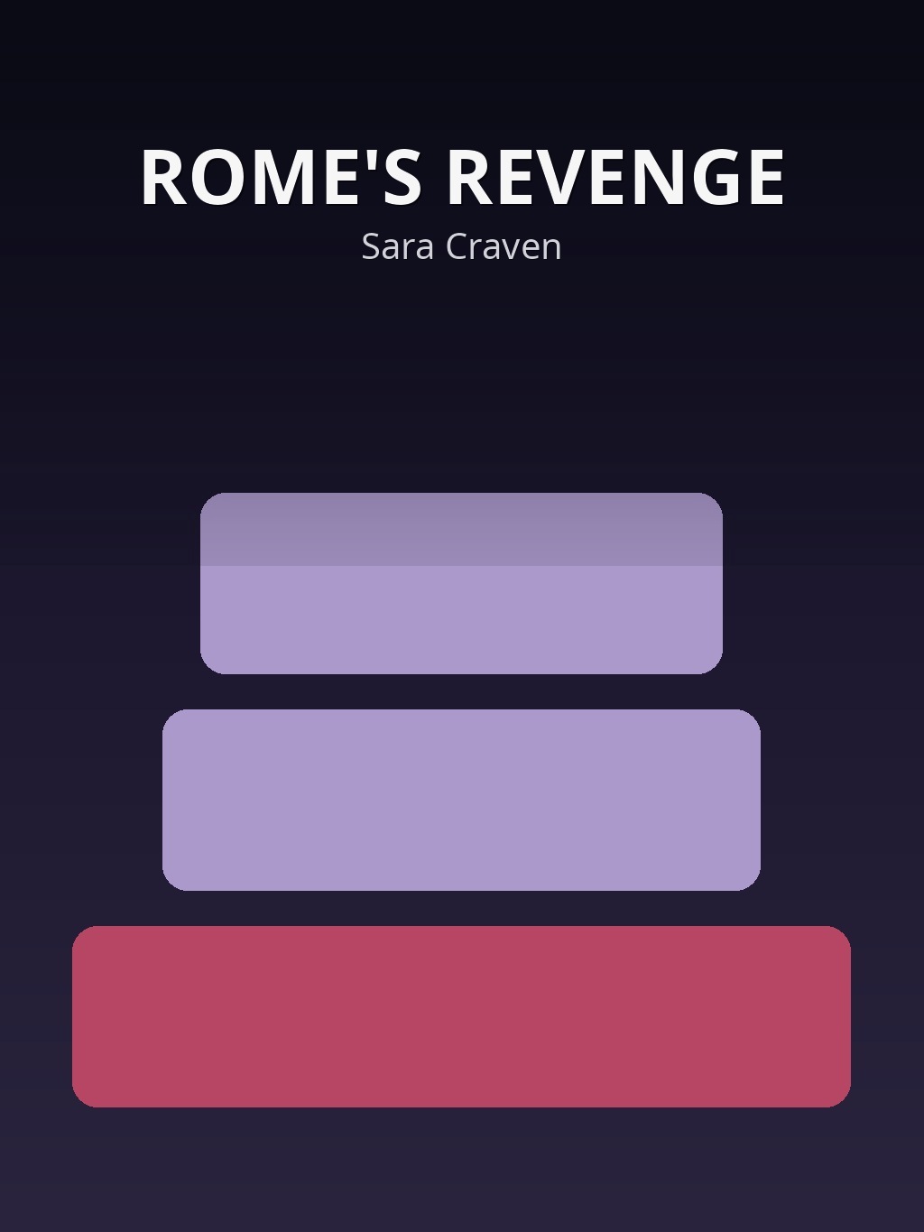 ROME'S REVENGE by Sara Craven book cover
