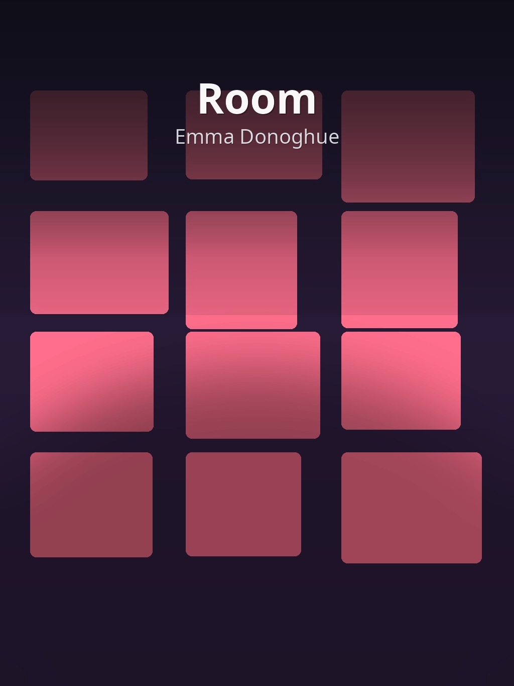 Room by Emma Donoghue book cover