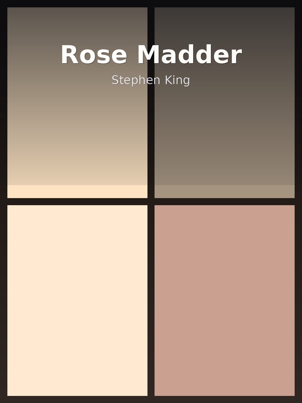 Rose Madder by Stephen King book cover