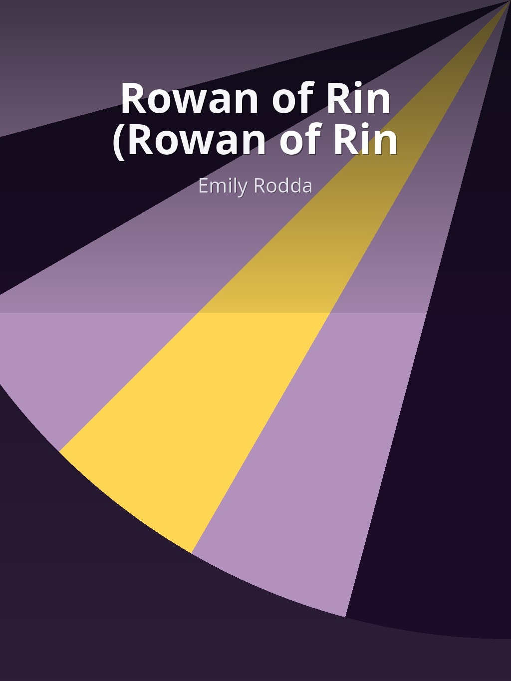 Rowan of Rin (Rowan of Rin by Emily Rodda book cover