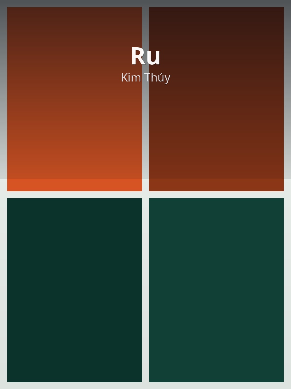 Ru by Kim Thúy book cover