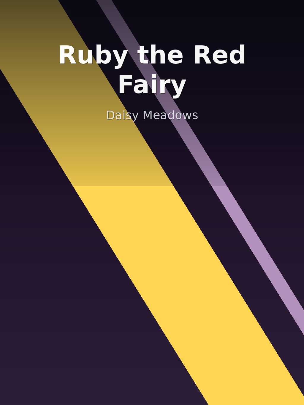 Ruby the Red Fairy by Daisy Meadows book cover