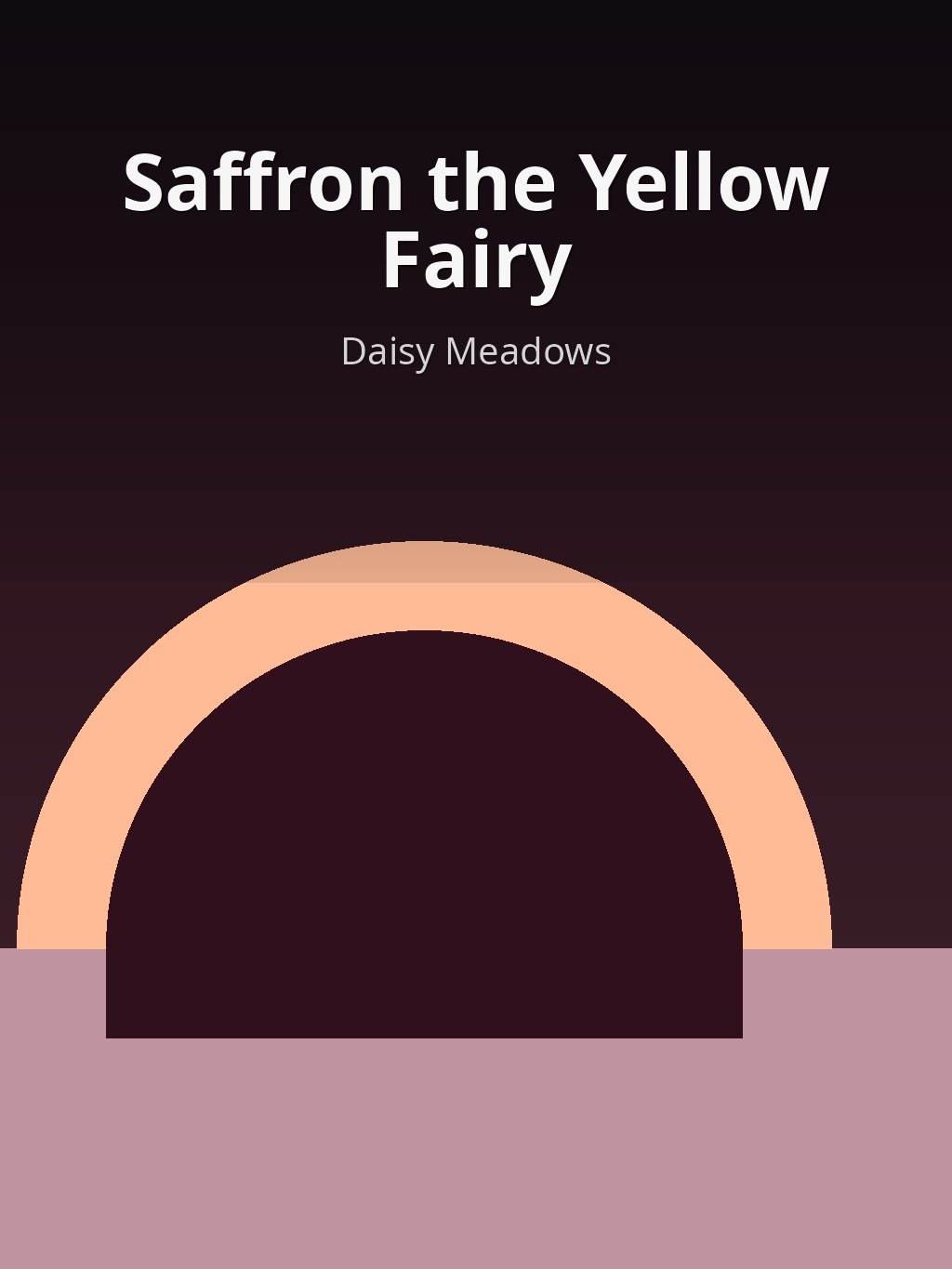 Saffron the Yellow Fairy by Daisy Meadows book cover