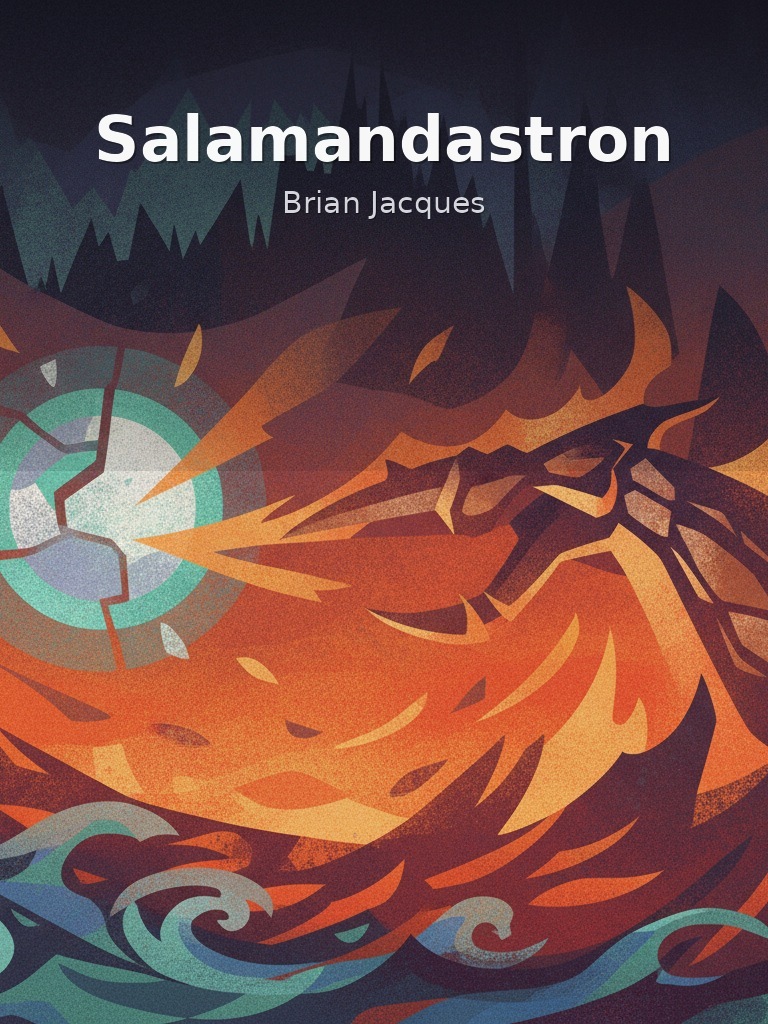 Salamandastron by Brian Jacques book cover