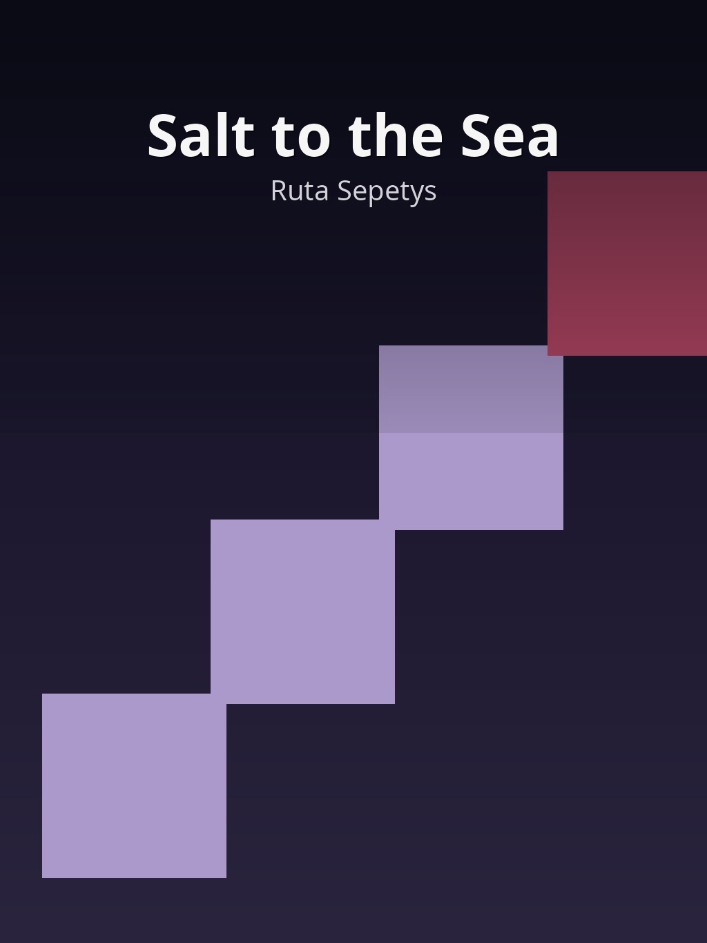Salt to the Sea by Ruta Sepetys book cover