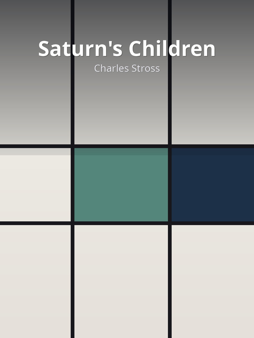 Saturn's Children by Charles Stross book cover