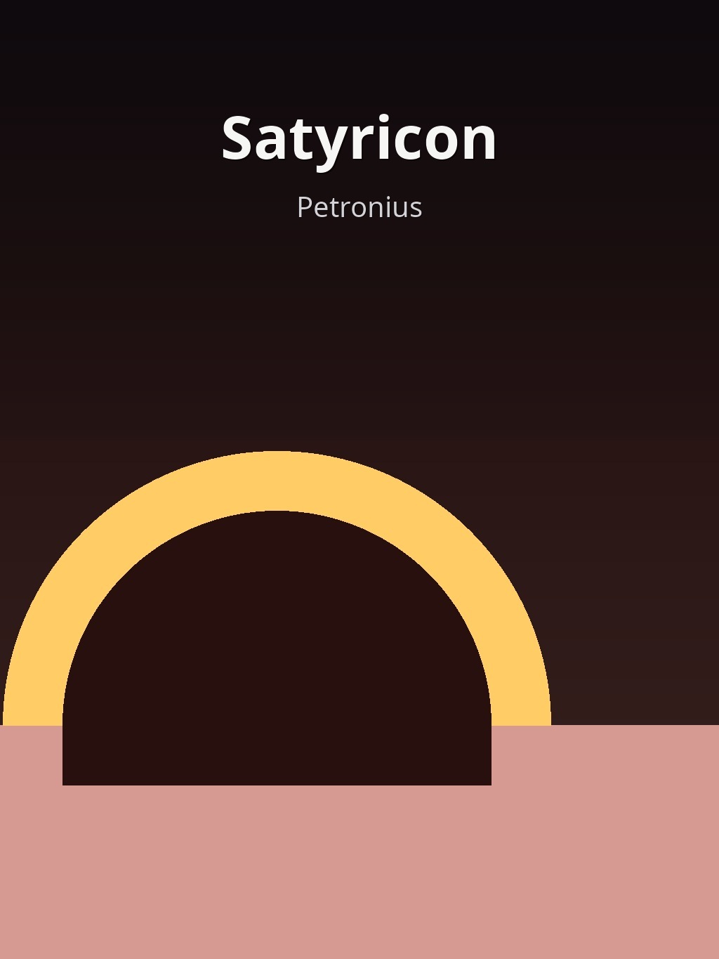 Satyricon by Petronius book cover