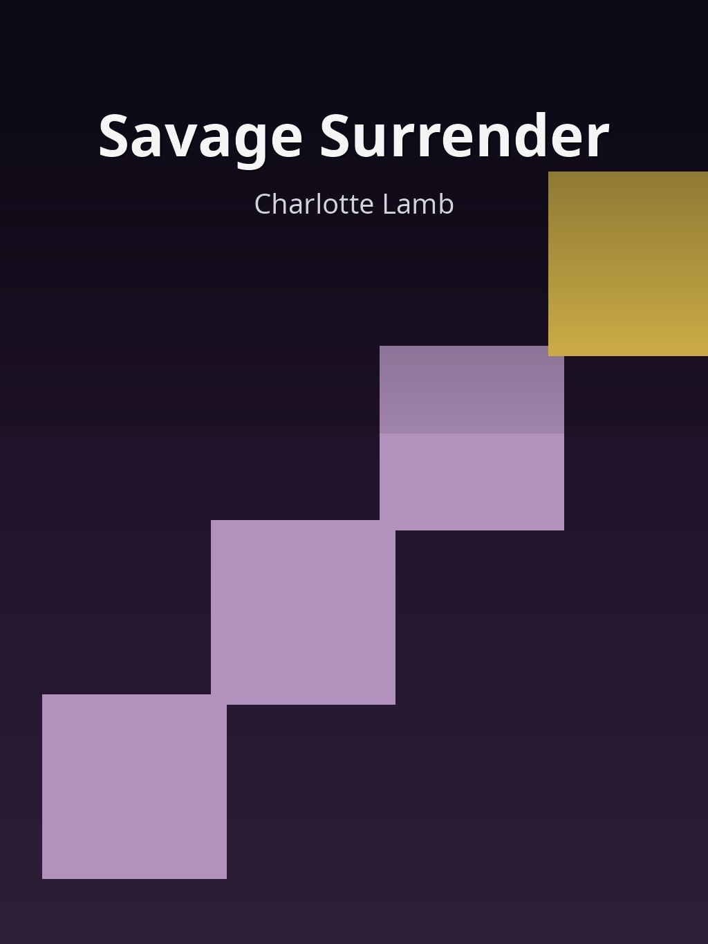 Savage Surrender by Charlotte Lamb book cover