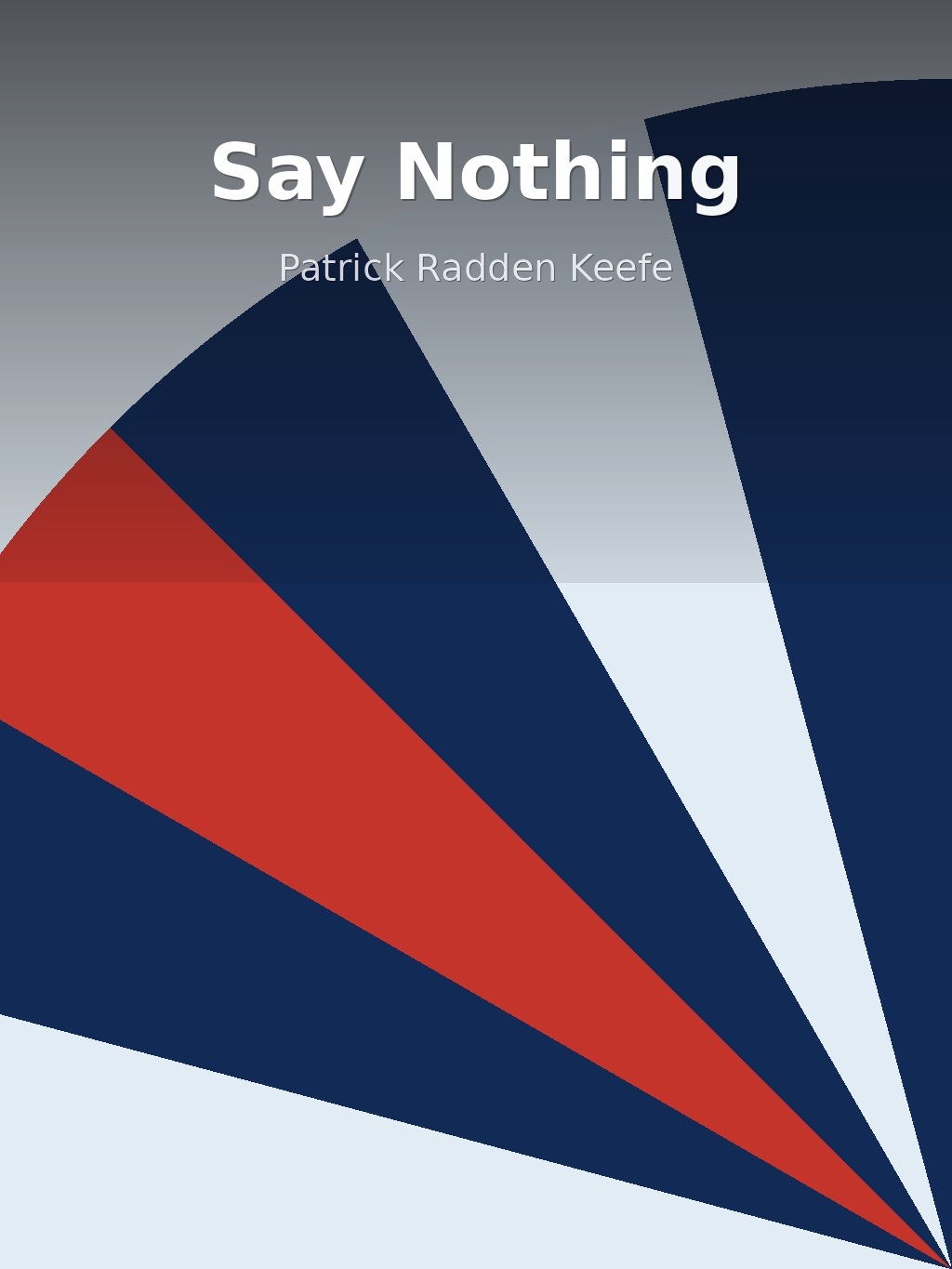 Say Nothing by Patrick Radden Keefe book cover
