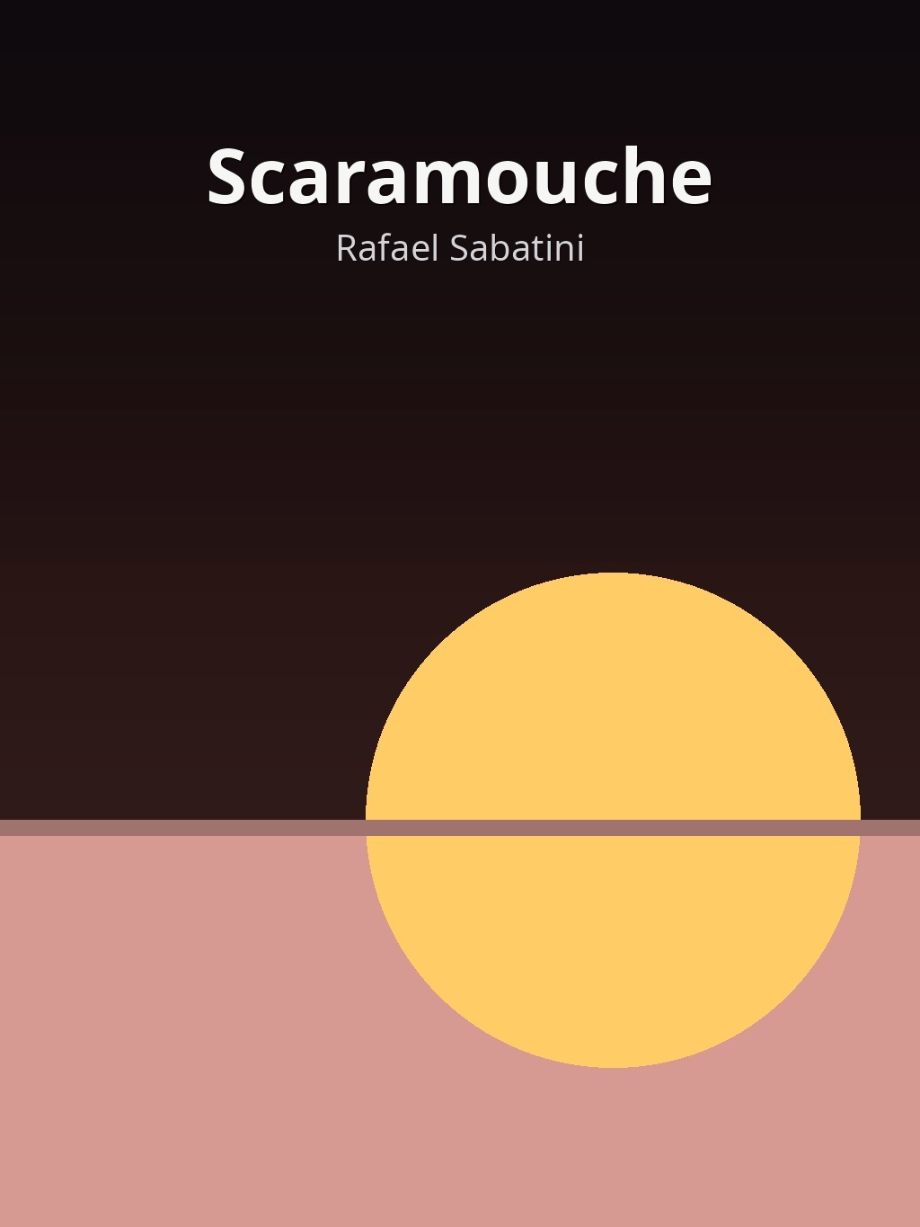 Scaramouche by Rafael Sabatini book cover