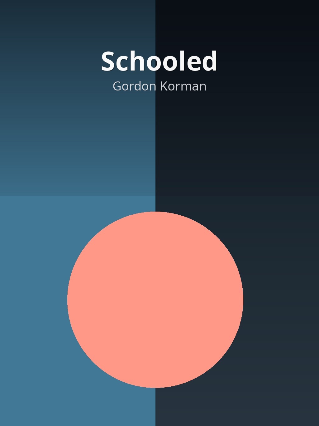 Schooled by Gordon Korman book cover