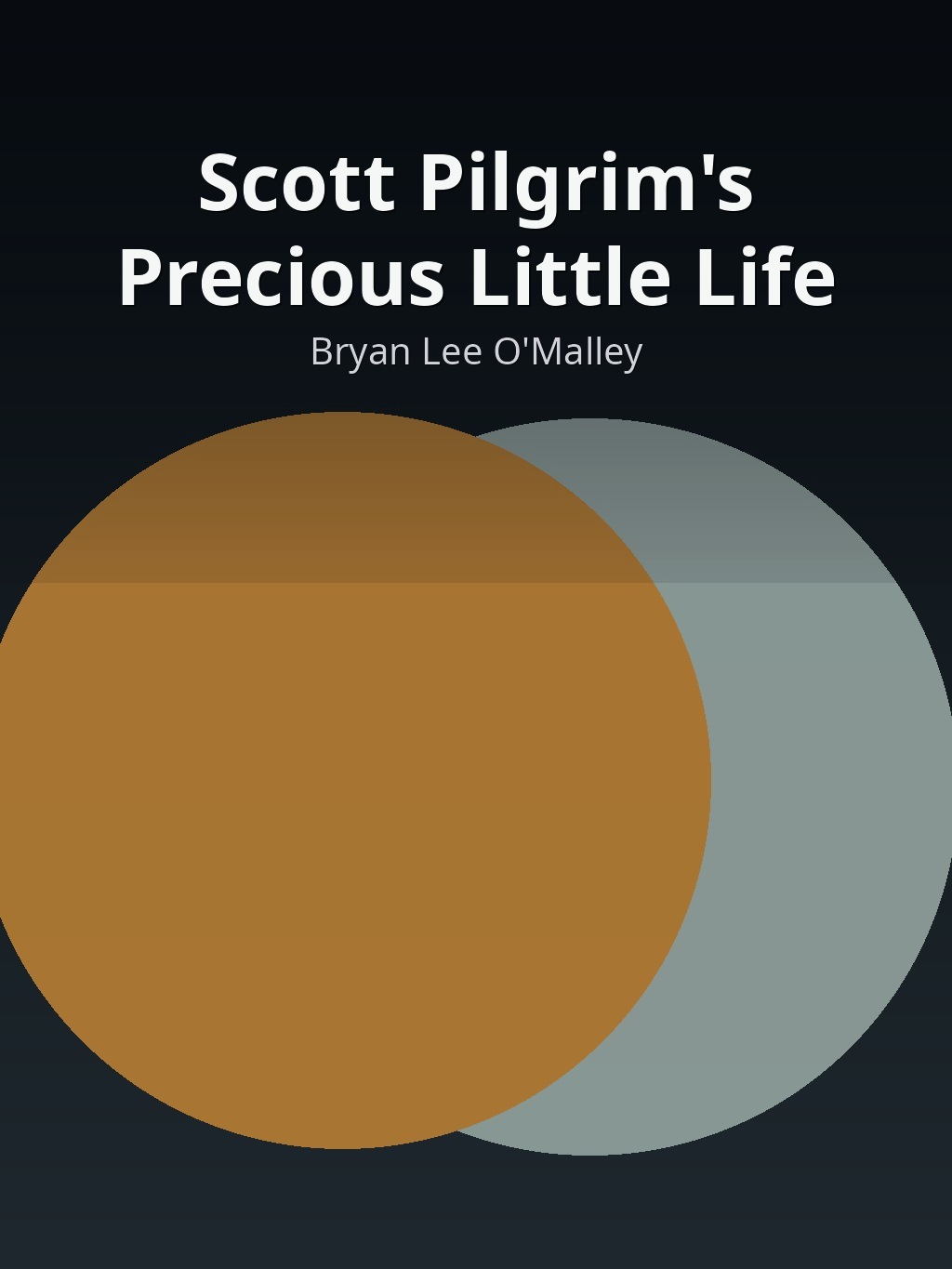 Scott Pilgrim's Precious Little Life by Bryan Lee O'Malley book cover