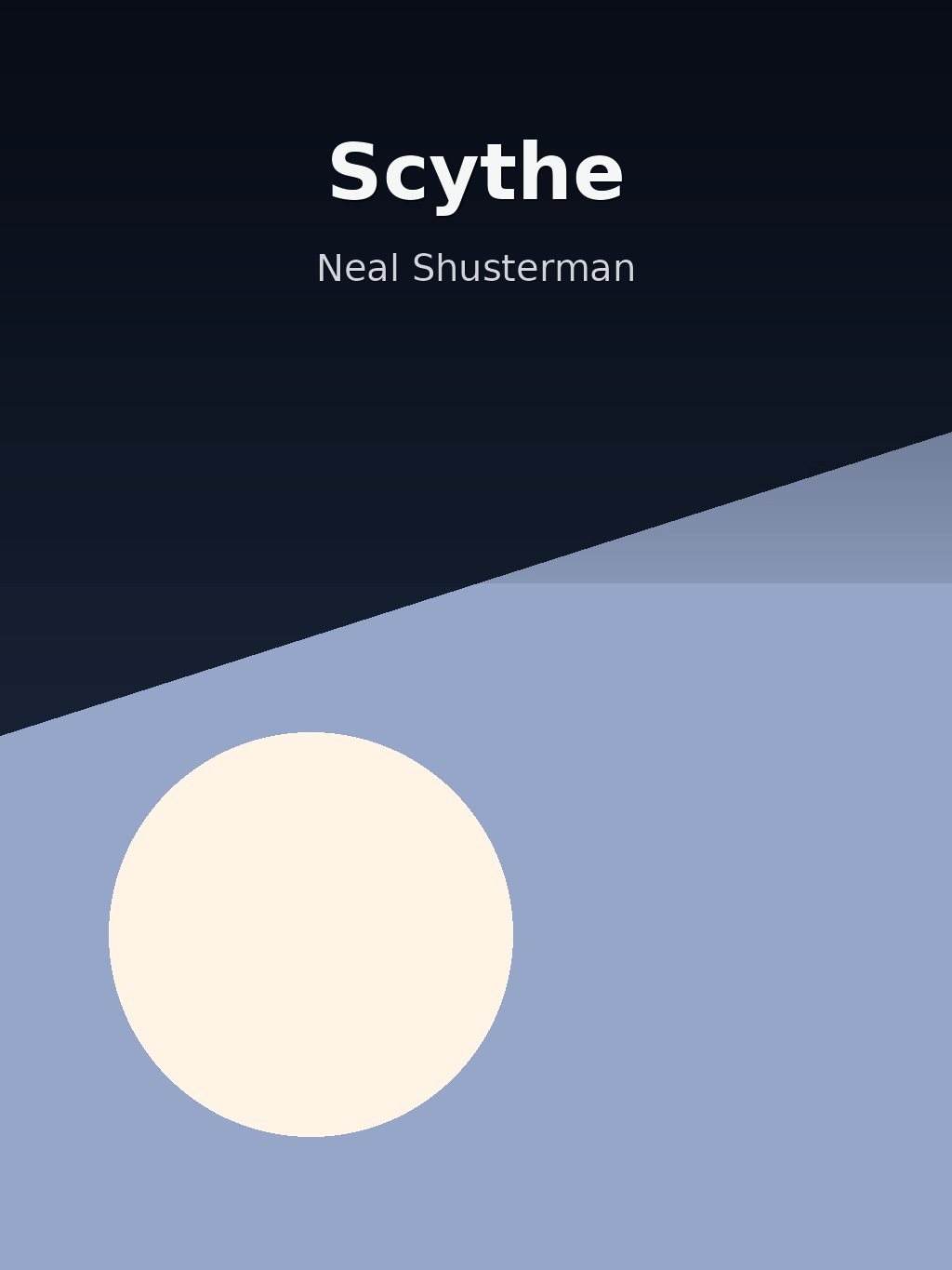 Scythe by Neal Shusterman book cover