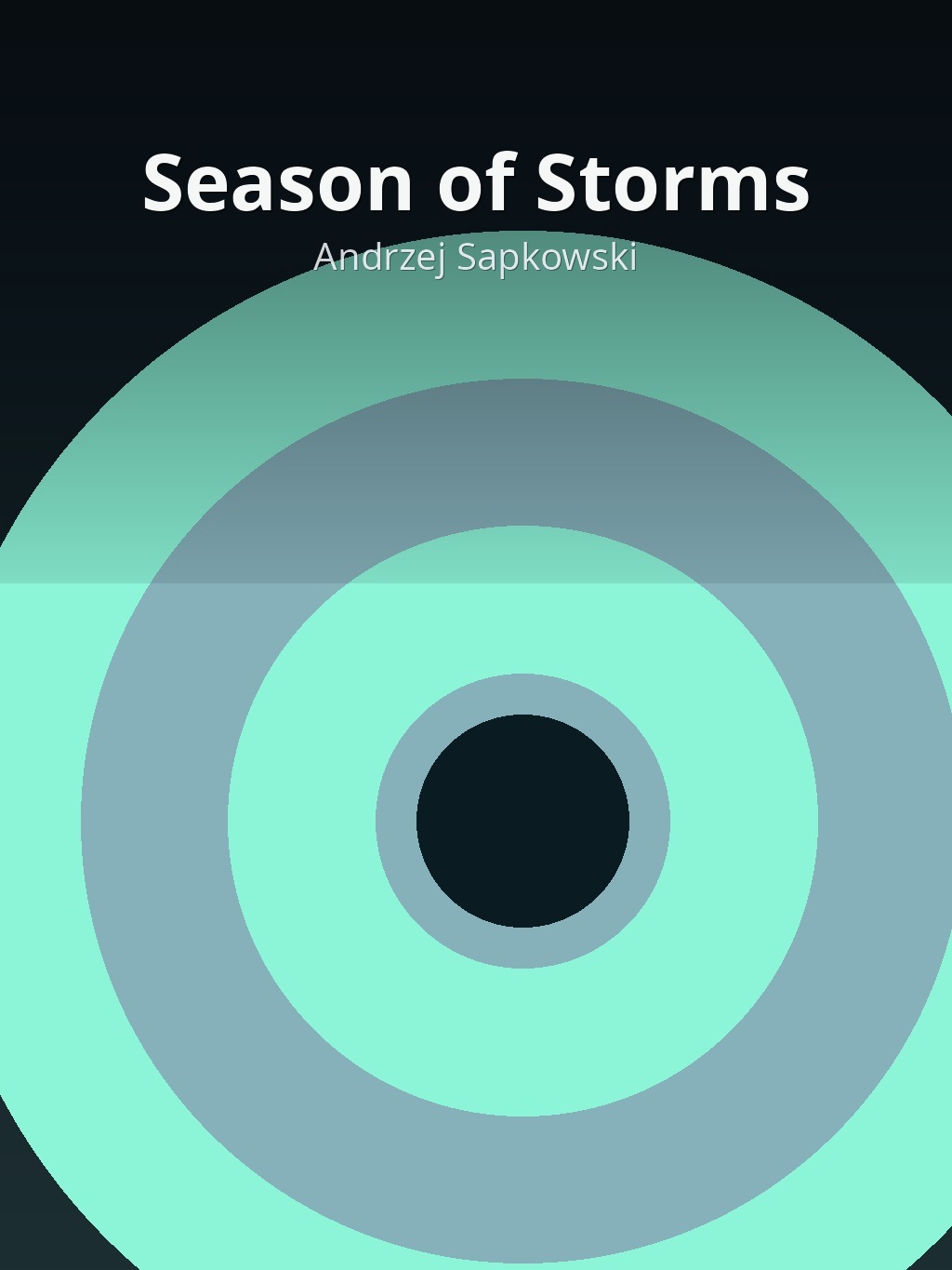 Season of Storms by Andrzej Sapkowski book cover