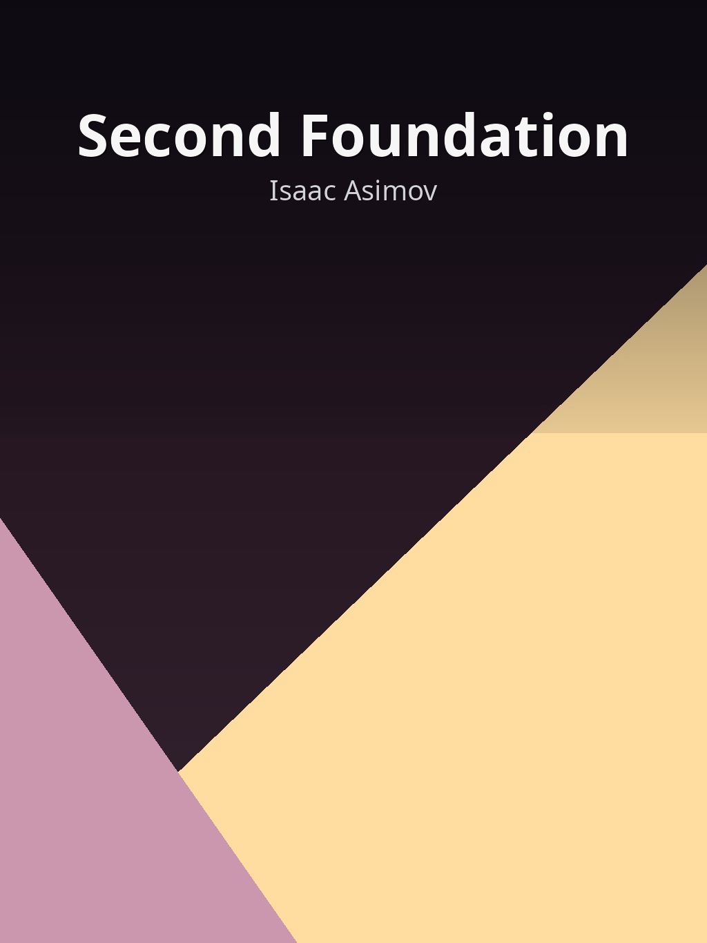 Second Foundation by Isaac Asimov book cover