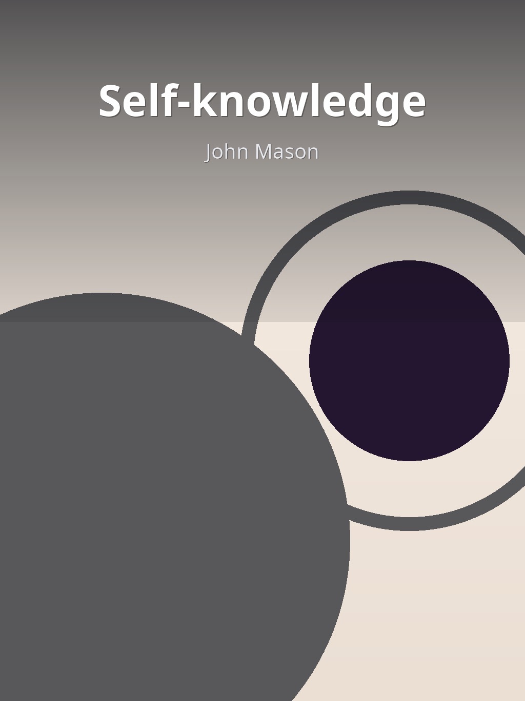 Self-knowledge by John Mason book cover