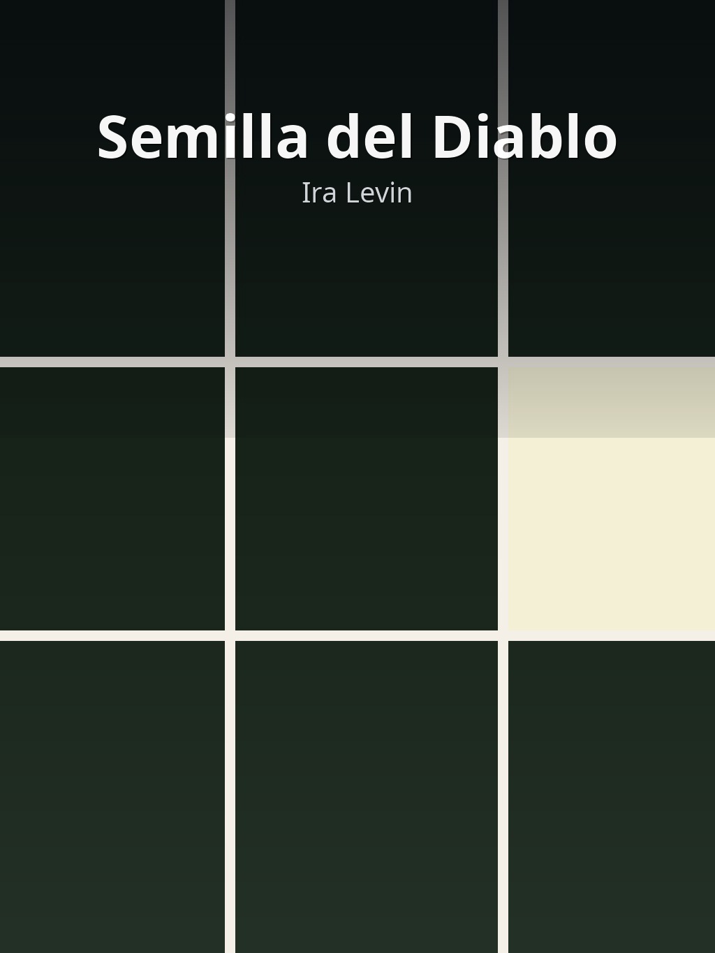 Semilla del Diablo by Ira Levin book cover