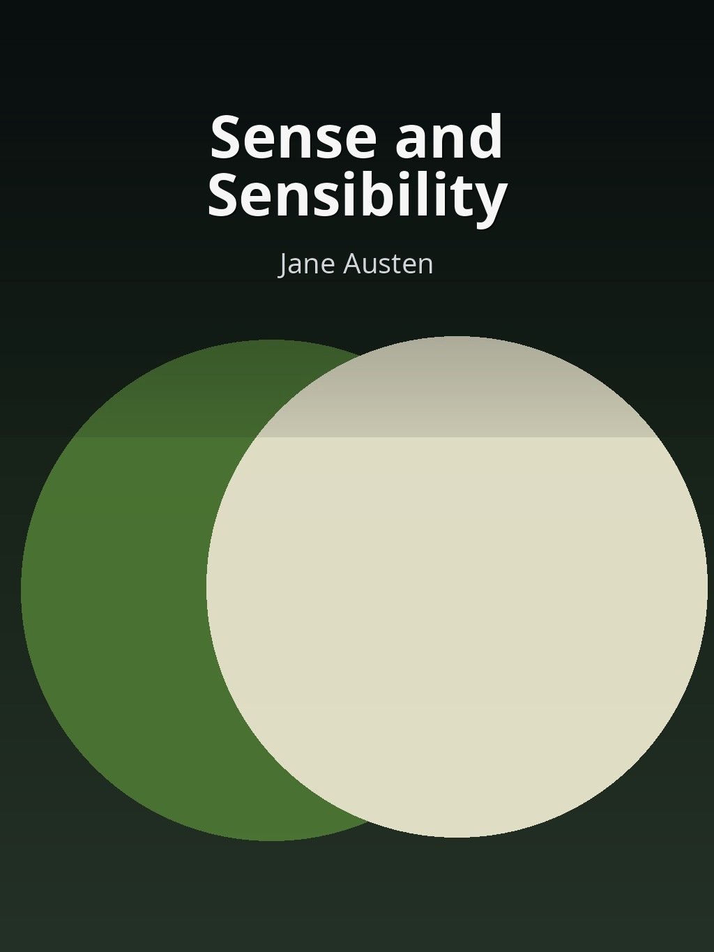 Sense and Sensibility by Jane Austen book cover