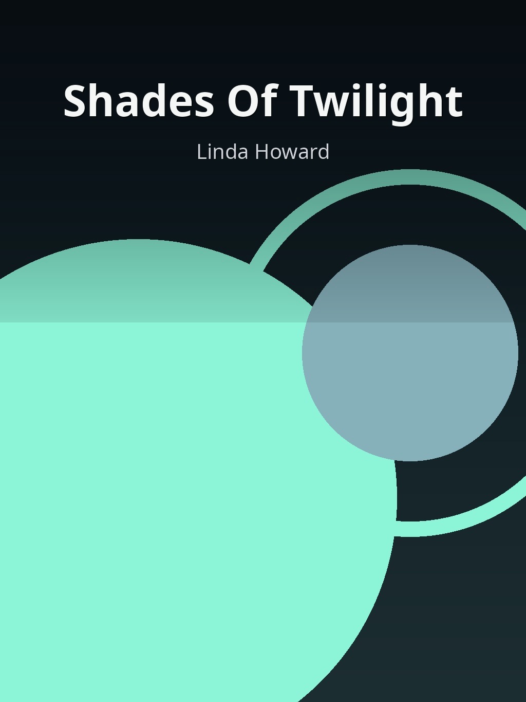 Shades Of Twilight by Linda Howard book cover