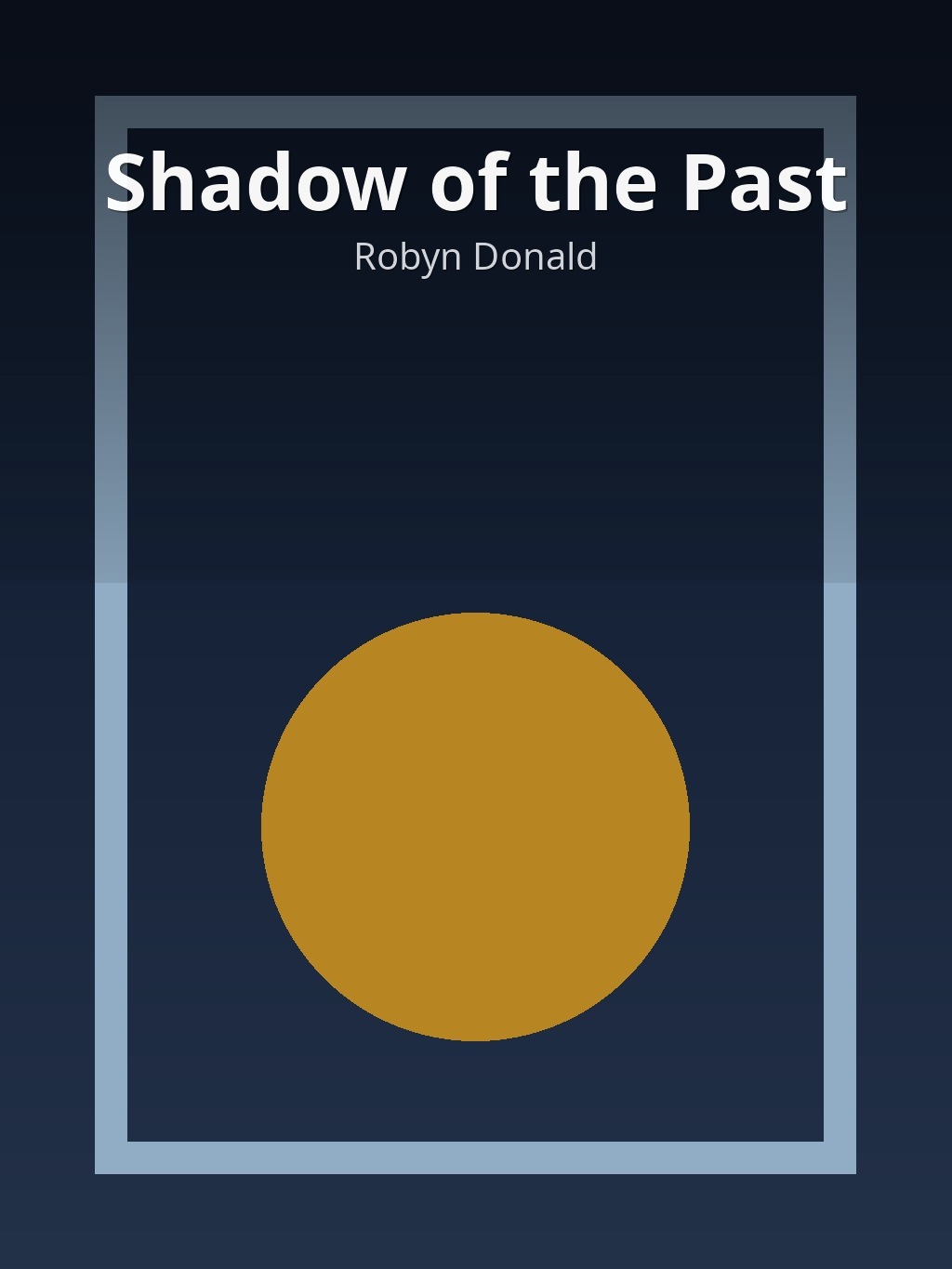 Shadow of the Past by Robyn Donald book cover