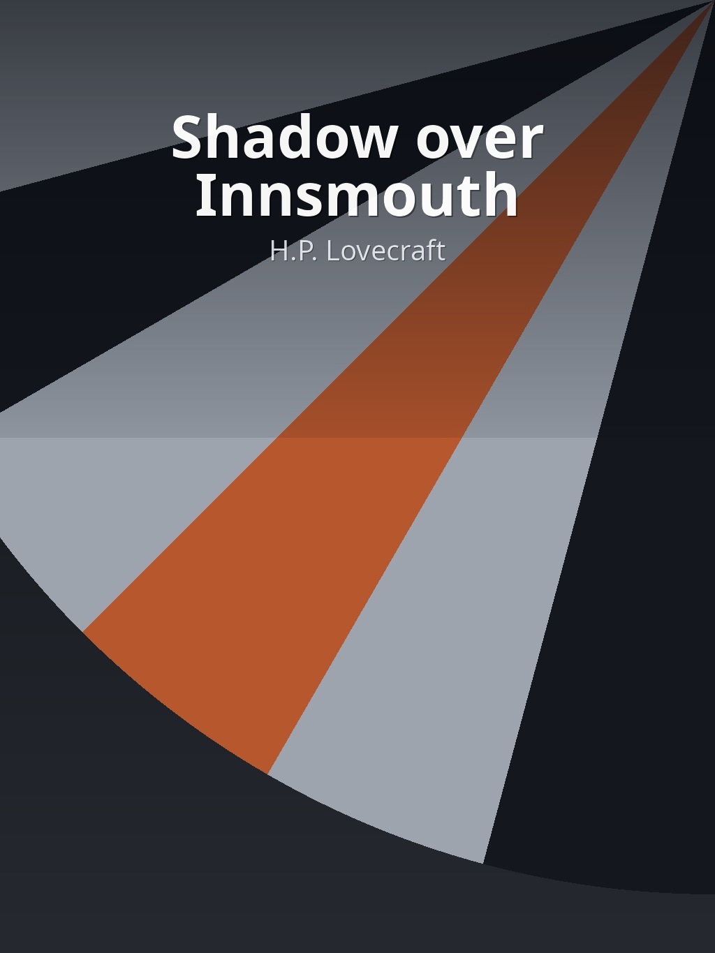 Shadow over Innsmouth by H.P. Lovecraft book cover