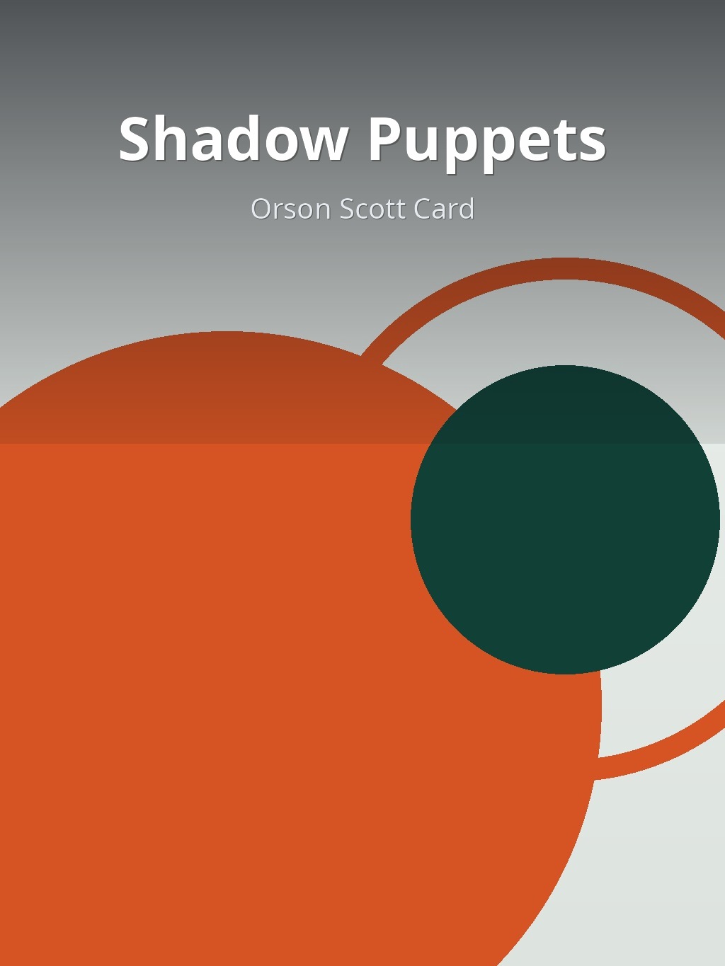 Shadow Puppets by Orson Scott Card book cover