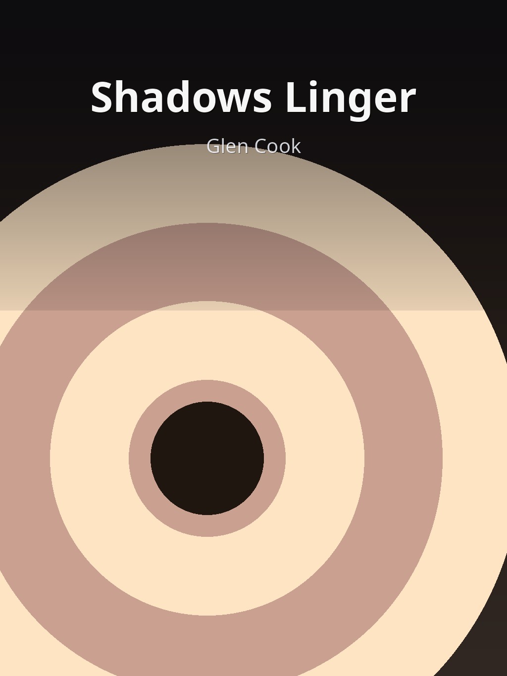 Shadows Linger by Glen Cook book cover