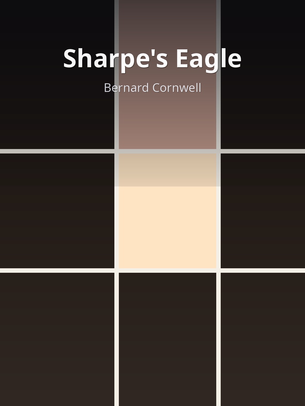 Sharpe's Eagle by Bernard Cornwell book cover