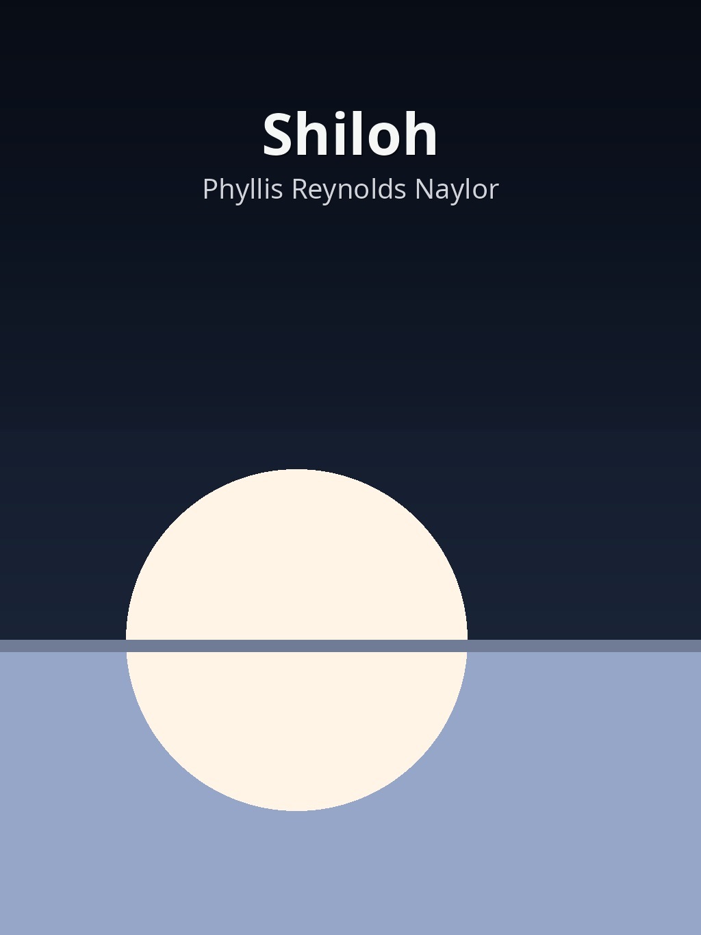 Shiloh by Phyllis Reynolds Naylor book cover
