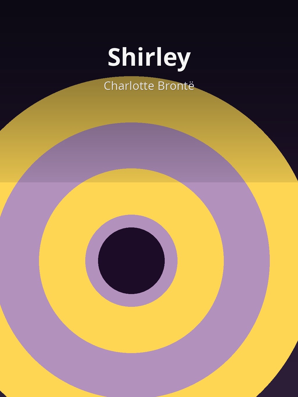 Shirley by Charlotte Brontë book cover