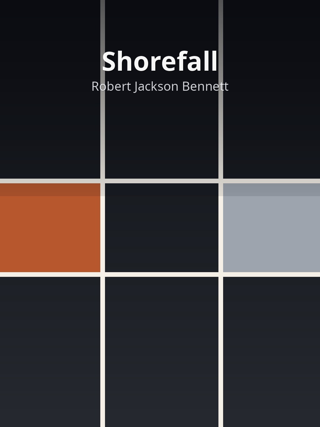 Shorefall by Robert Jackson Bennett book cover