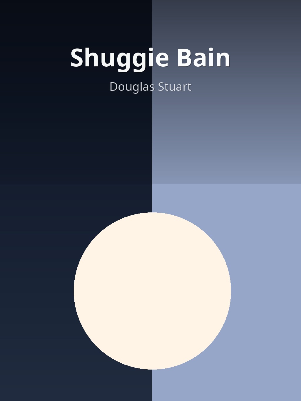 Shuggie Bain by Douglas Stuart book cover