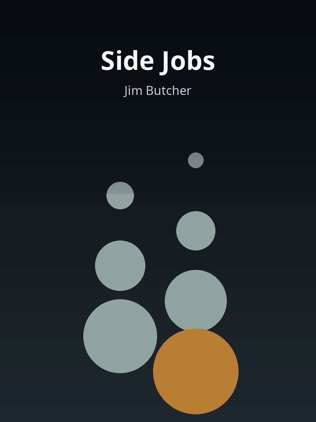 Side Jobs by Jim Butcher book cover
