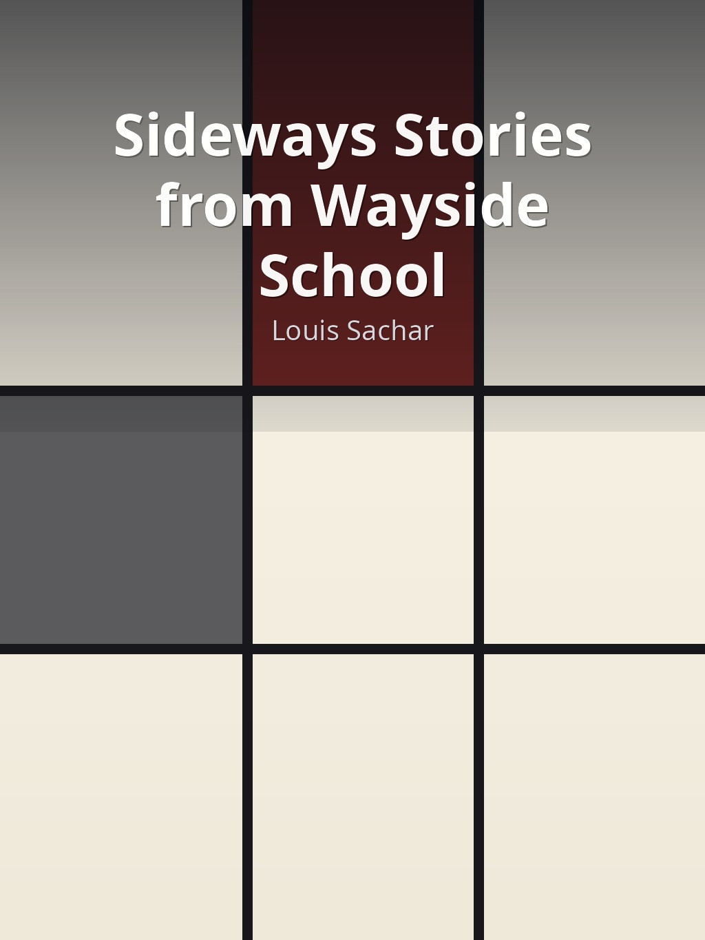 Sideways Stories from Wayside School by Louis Sachar book cover
